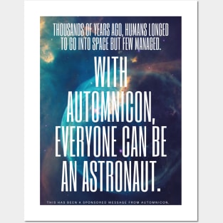 Everyone Can Be An Astronaut - Poster Posters and Art